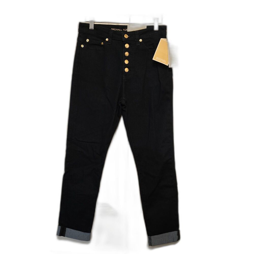 Michael Kors NWT Denim Jeans Blue Skinny High Rise Size 4